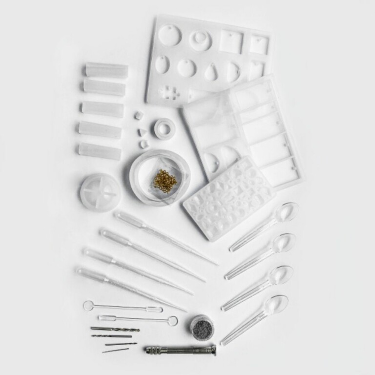 GLUESY®Set di stampi per resina cristallina (83 pezzi) - immagine 2