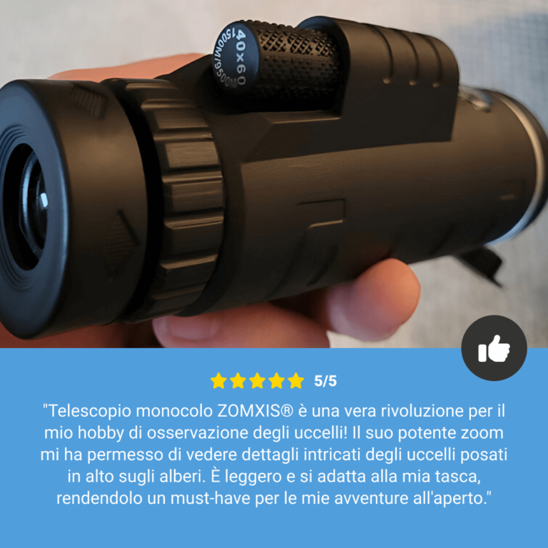 ZOMXIS® TELESCOPIO MONOCOLARE CON ZOOM AD ALTA POTENZA - immagine 5