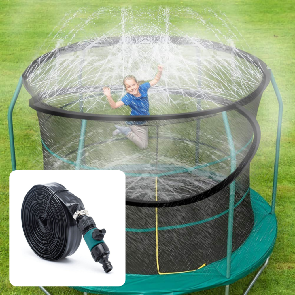 Spara-acqua per trampolino