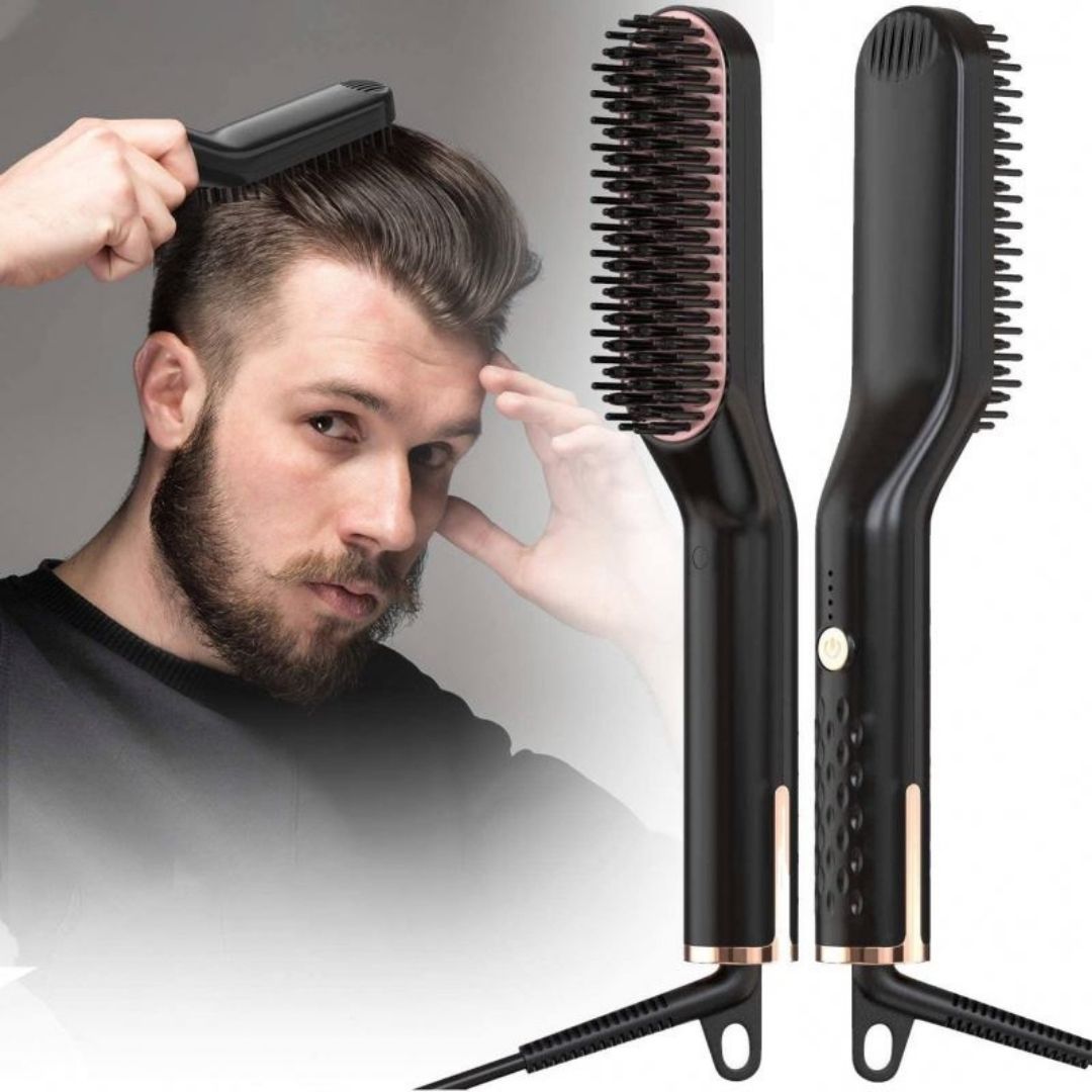 Spazzola elettrica per barba e capelli