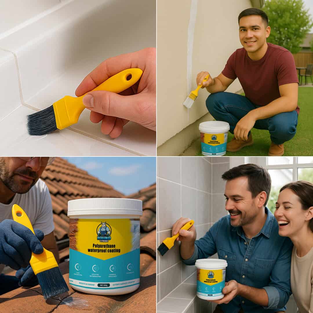 RHINOFIX Wateraegis – Sigillante impermeabilizzante trasparente per qualsiasi superficie (formati diversi) - immagine 3