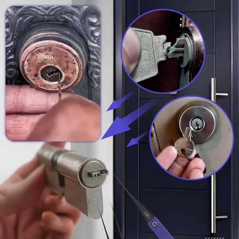 KeyBuster™ Kit per l'Estrazione di Chiavi Rotte