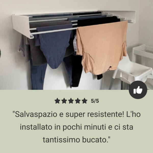 NINJARACK™ STENDINO PIEGHEVOLE DA PARETE - immagine 7