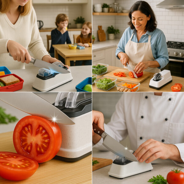 RAZORKNIFE™ AFFILACOLTELLI ELETTRICO - immagine 5