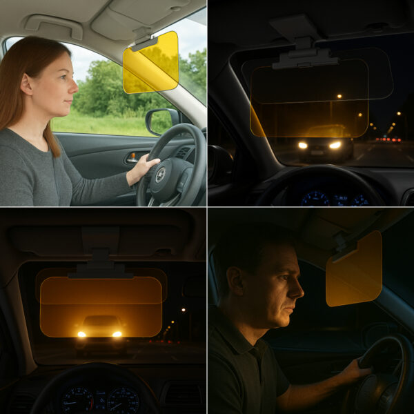 VISORSHIELD™ VISIERA SOLARE PER AUTO ANTIRIFLESSO UV - immagine 4
