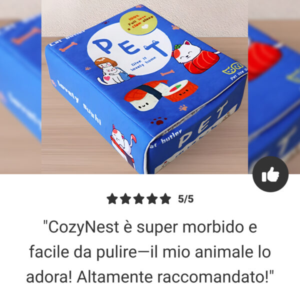 CozyNest - Letto Premium per Animali - immagine 7