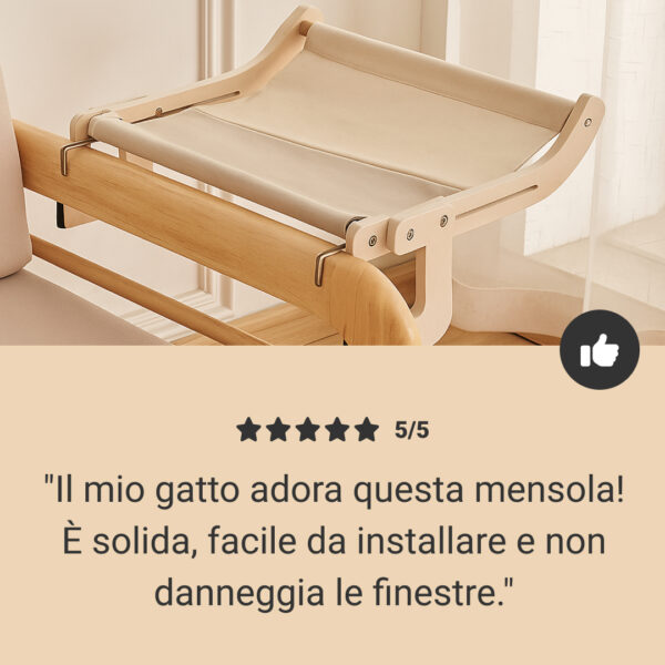 Letto per gatti da comodino KittyNap™ - immagine 8
