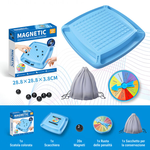 MagnaFun - Gioco di Strategia con Pietre Magnetiche - immagine 6