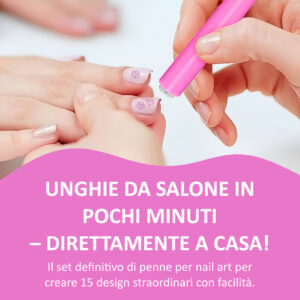 Alternative view of NAILGENIUS™ - Set di Penne per Nail Art