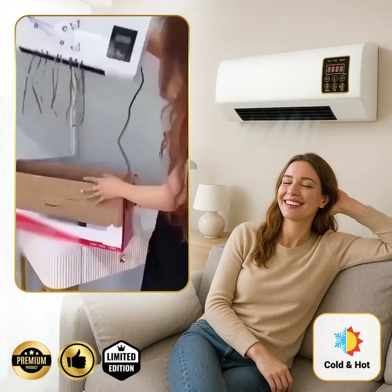 Enchantia – ventilatore di raffreddamento e riscaldamento installabile senza forare