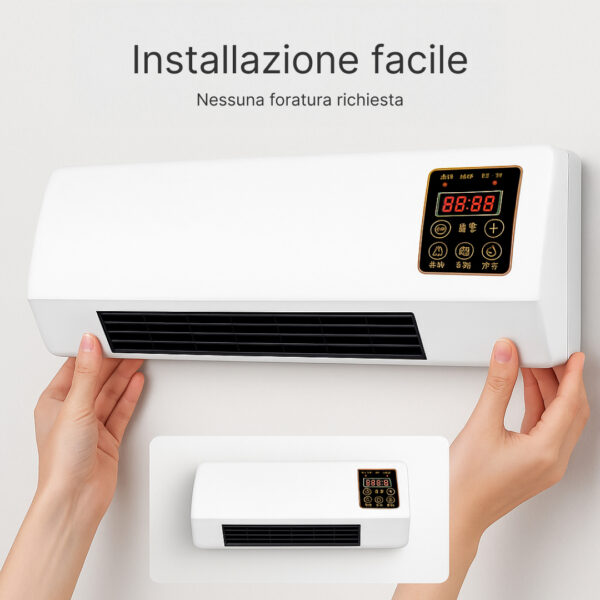 Enchantia – ventilatore di raffreddamento e riscaldamento installabile senza forare - immagine 3