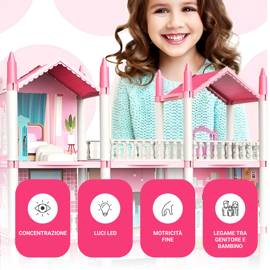 DreamVilla™ – Villa giocattolo della principessa - immagine 3