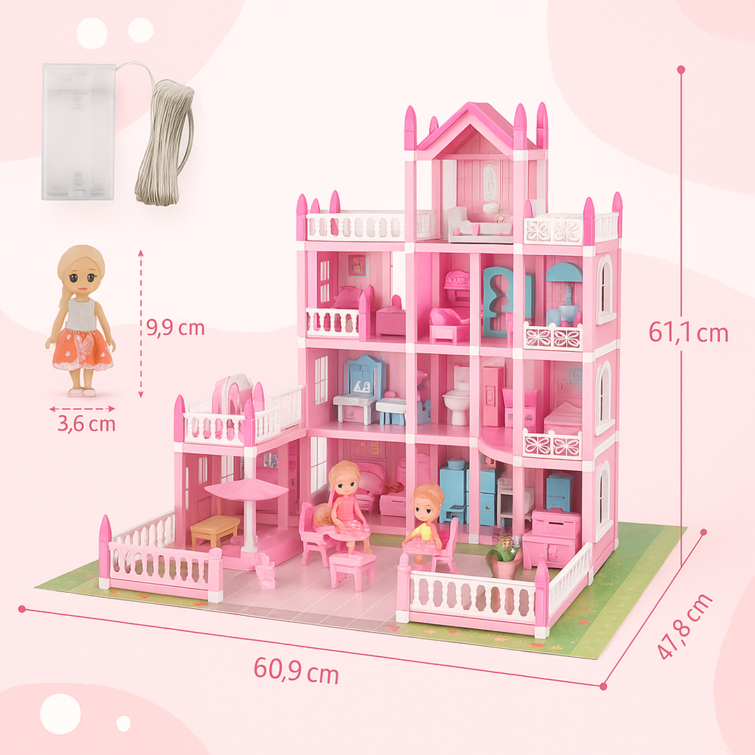 DreamVilla™ – Villa giocattolo della principessa - immagine 5