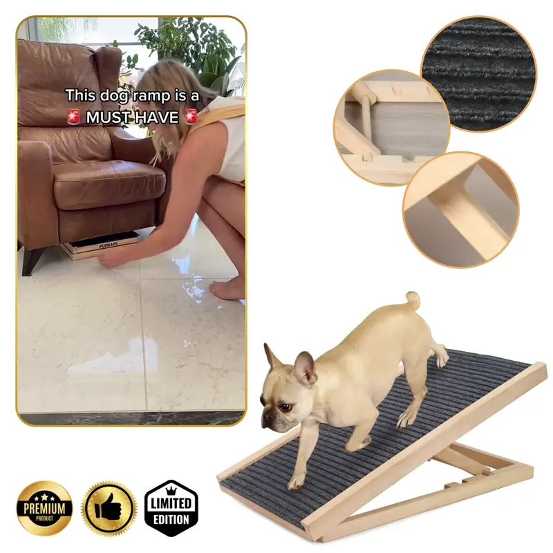 PetEase™ -   Rampa Regolabile per Animali