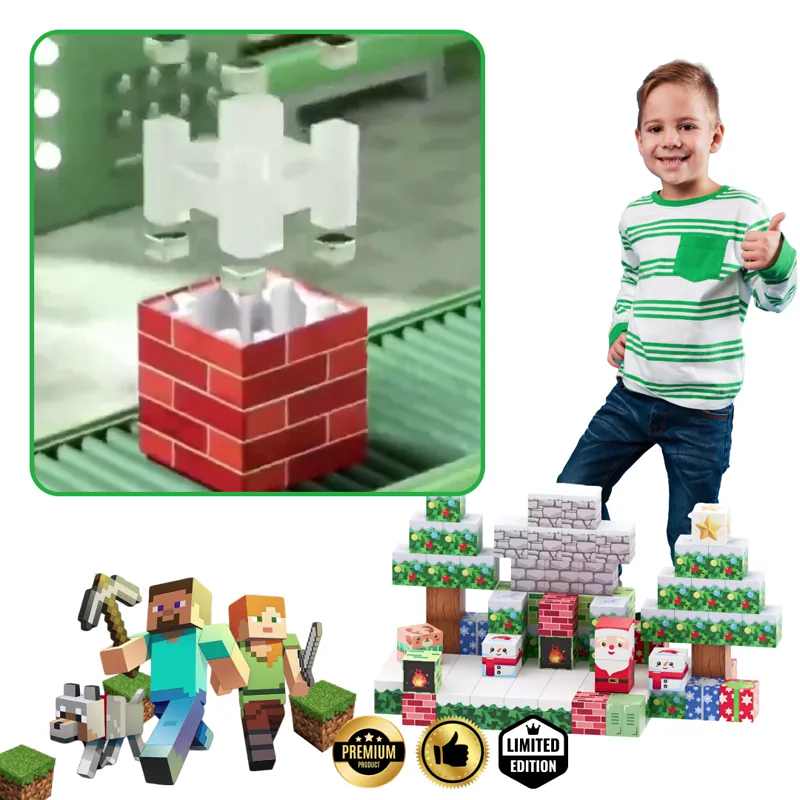 BuildEase™ - Blocchi Magnetici per Costruzione