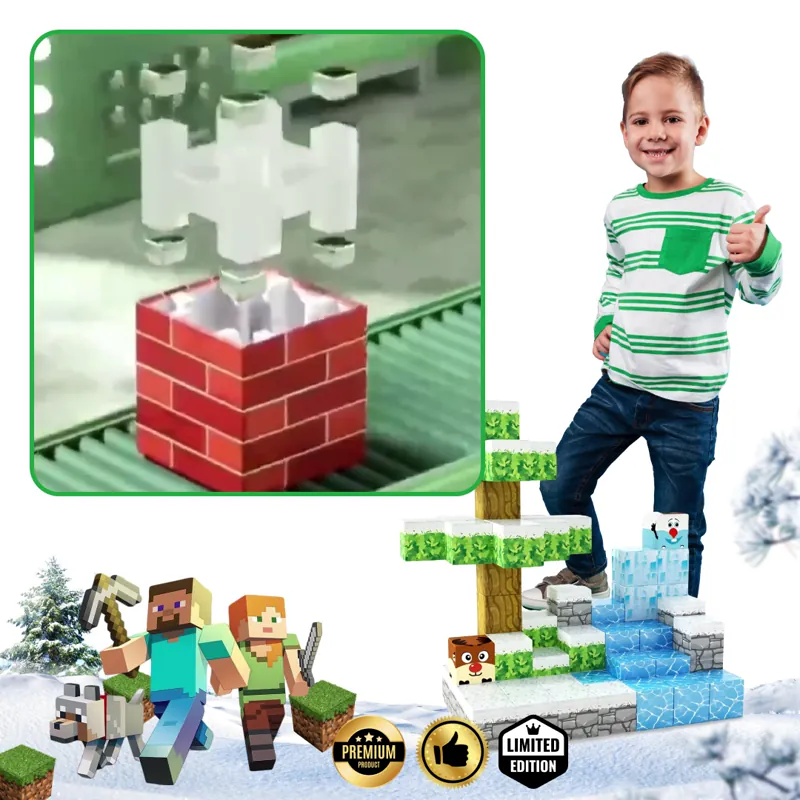 BuildEase™ -   Blocchi Magnetici per Costruzione